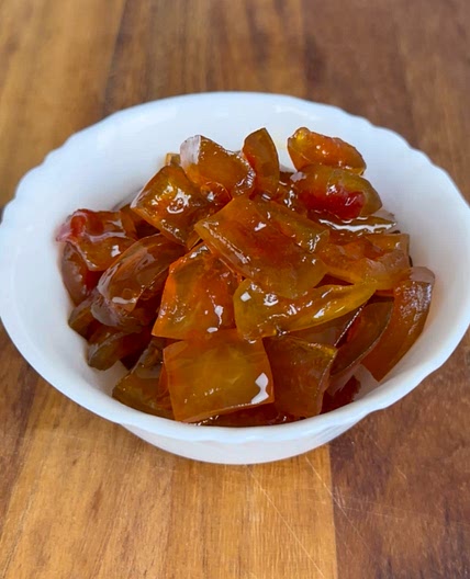 WATERMELON RIND JELLIES