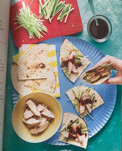 Crispy Turkey Chinese Wraps