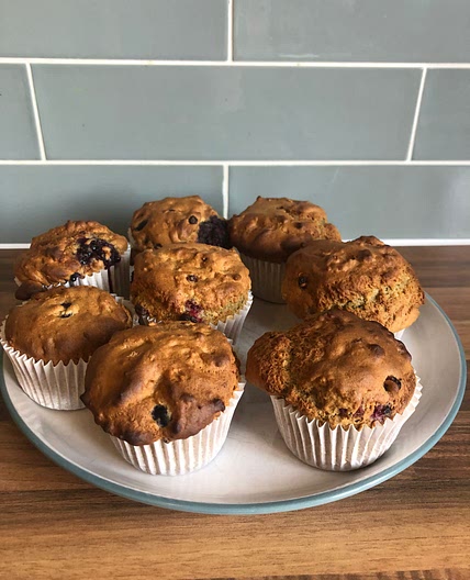 Fruit Vegan Muffins