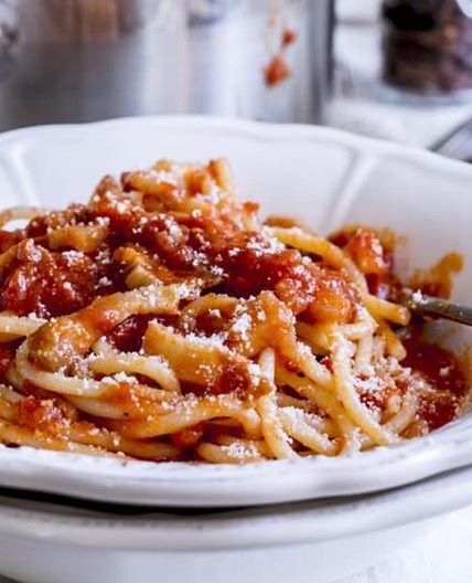 Nudeln Amatriciana