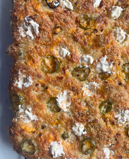 Jalapeño Popper Focaccia