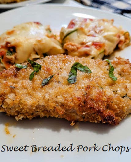 Sweet Breaded Pork Chops