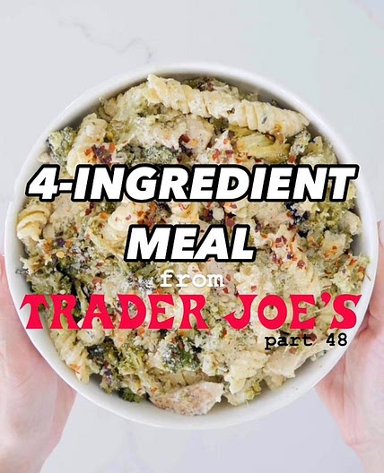 Trader Joe’s Creamy Chicken Broccoli Pasta