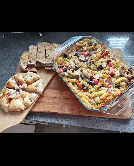 Pizza pasta!!