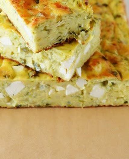 Zucchini slice