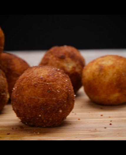 Loaded Cheesy Mashed Potato Balls