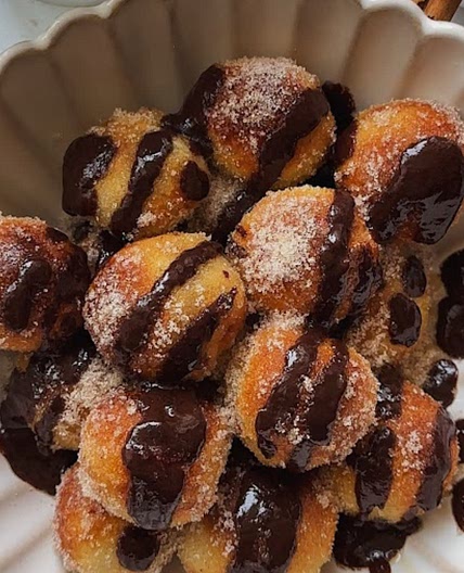Two Ingredient Doughnut Bite