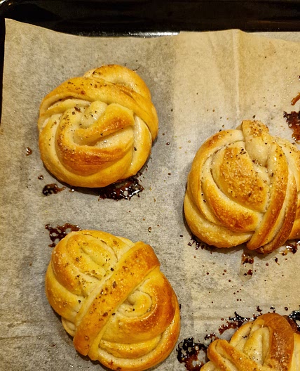 Cardamom Buns (dolcetti danesi al cardamomo)