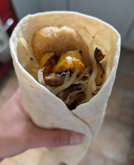 Chicken Nugget Fajitas