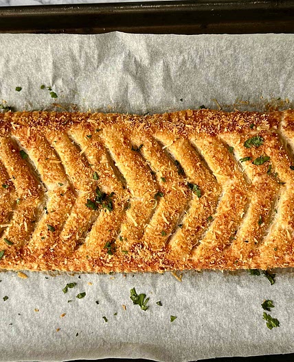 Chicken Puff Pastry Pie 