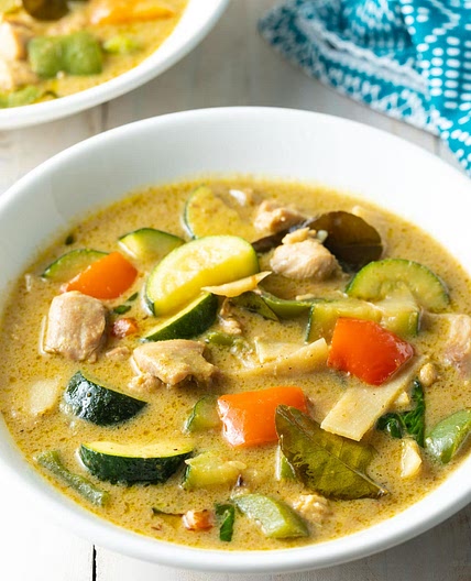 Green Chicken Curry (Instant Pot)