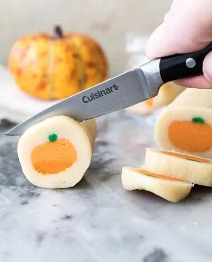 Pumpkin Sugar Cookies