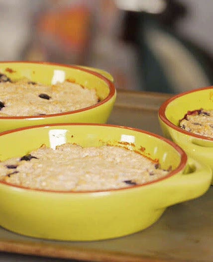 Baked ricotta with blueberries - Jean Hailes for Women's Health (high calcium)