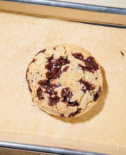 Single-Serving Chocolate Chip Cookie