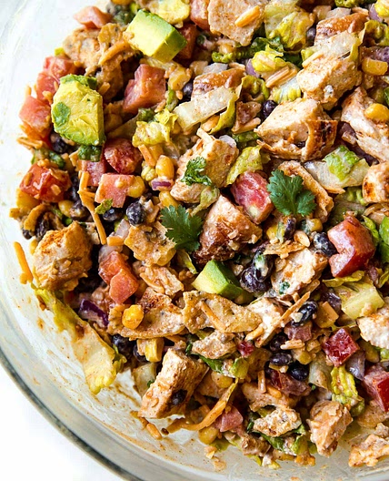 Southwestern Chopped Chicken Salad