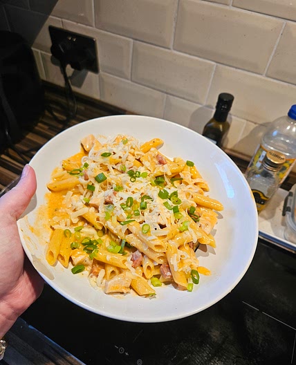Slow Cooker Chicken & Chorizo Pasta