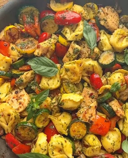 Chicken Pesto Tortellini