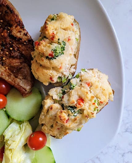Ricotta Stuffed Potatoes