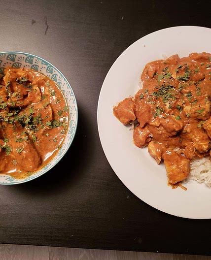 High Protein Slow cooker Butter Chicken