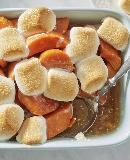 Marshmallow-Topped Sweet Potatoes