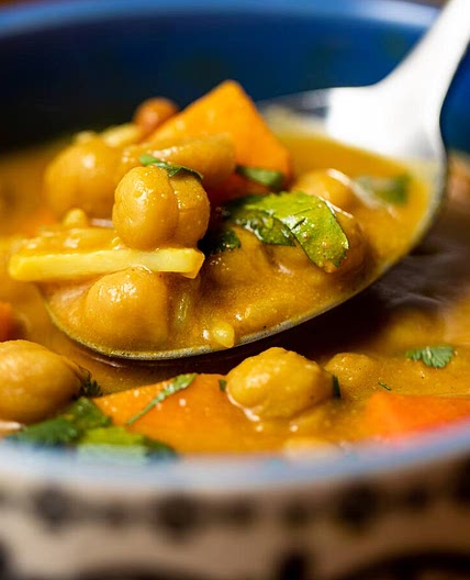 Turmeric Chickpea Stew