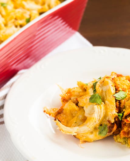 Chicken Nacho Casserole