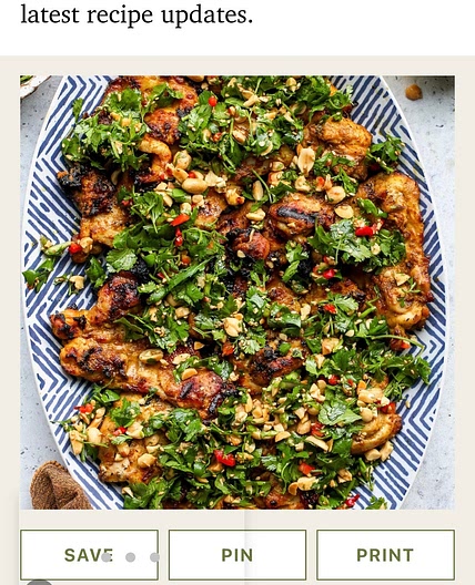 DOH - Curried Chicken Thighs and Peanut Salad
