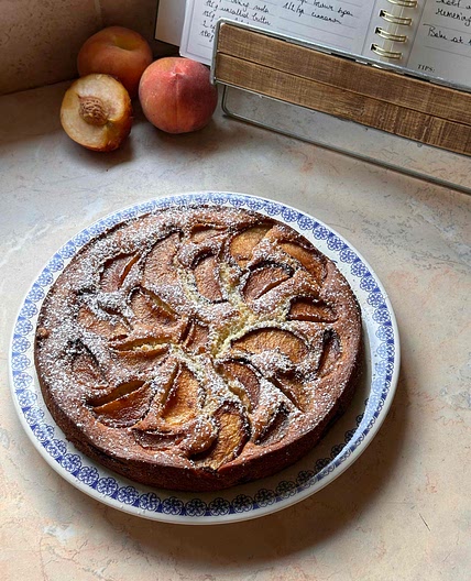 Peach cake 🍑