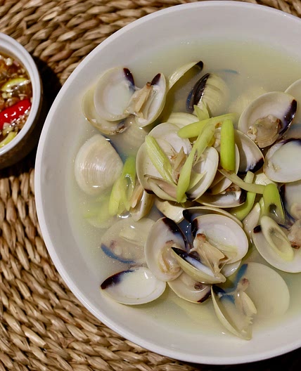 Steamed Clams with Lemongrass Recipe