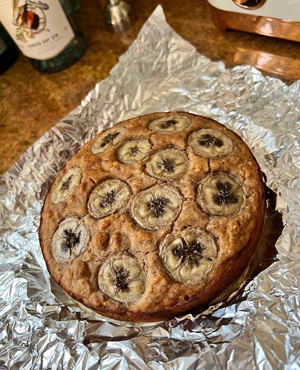 Vegan GF banana bread 