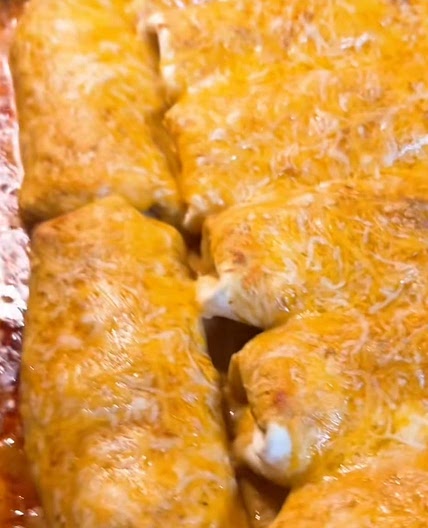 Crack Chicken Enchiladas