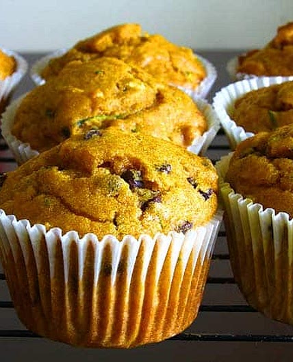 Pumpkin Zucchini Muffins Recipe