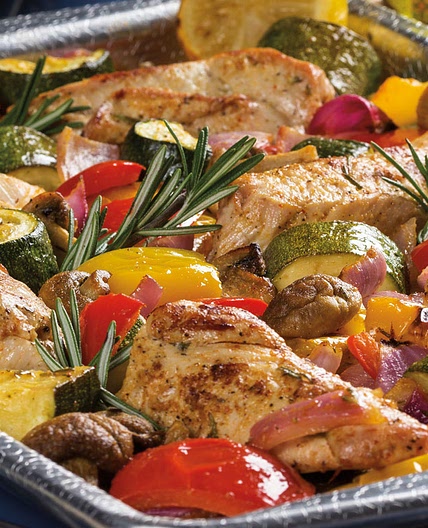 Sheet Pan Roasted Turkey and Veggies