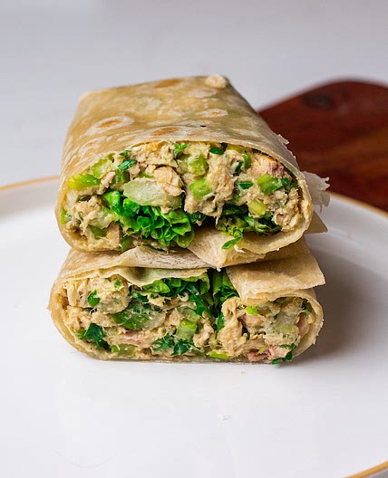 Hot Honey Tunacado Wrap