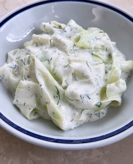 CREAMY CUCUMBER SALAD