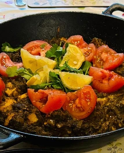 Zach’s Paneer curry 