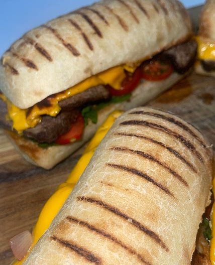 Jamaican Steak Sandwich 