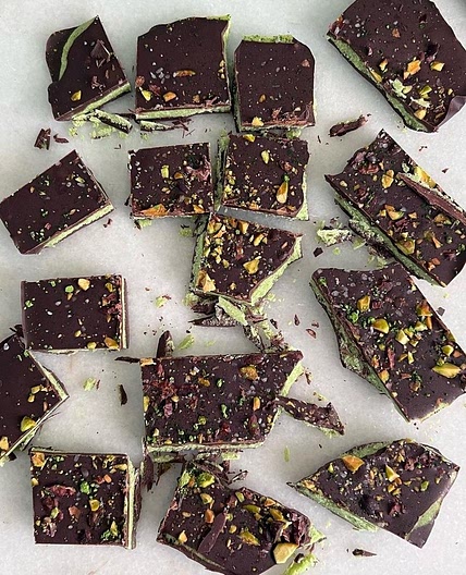 Matcha Bark | Elissa Goodman