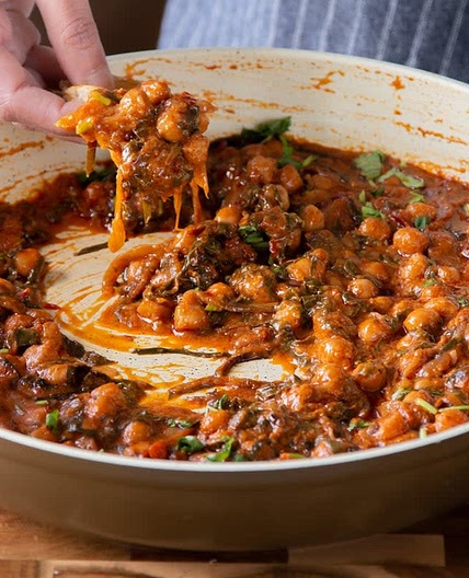 Harissa Chickpeas