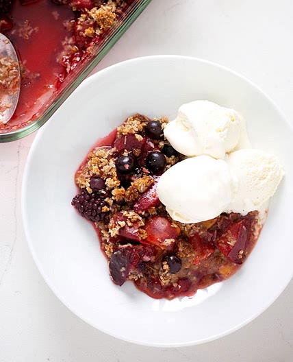 AIP Summer Fruit Crisp