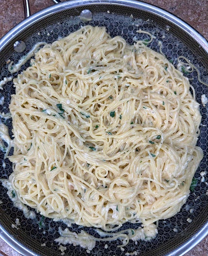 One Pot Parmesan Noodles