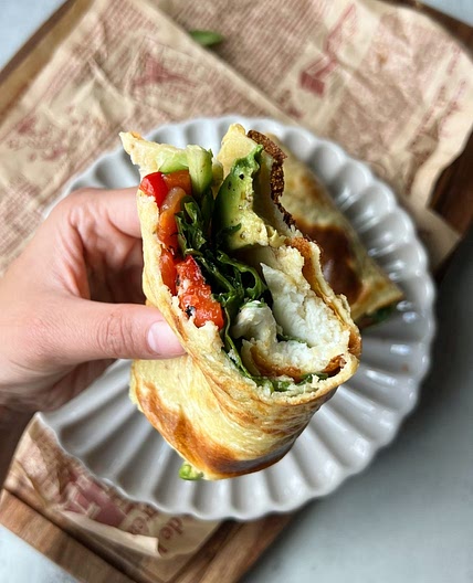 Viral Cottage Cheese Wrap