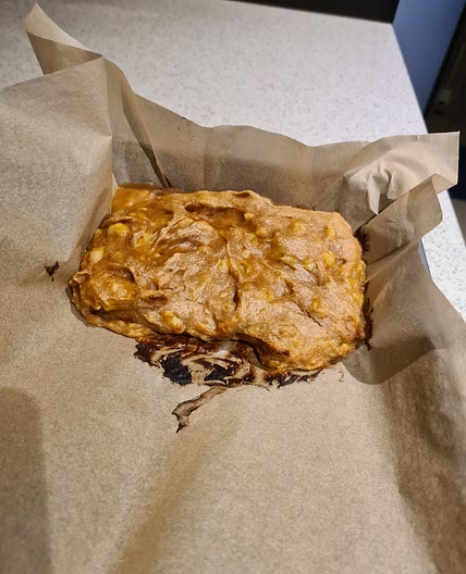 Peanut Butter Banana Blondies