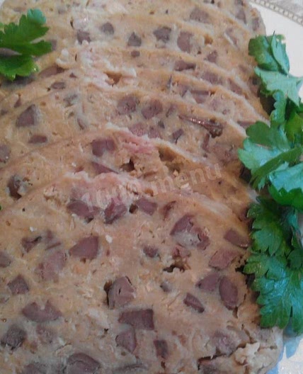 Фаршированная куриная шейка