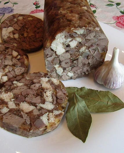 Зельц из куриных потрошков