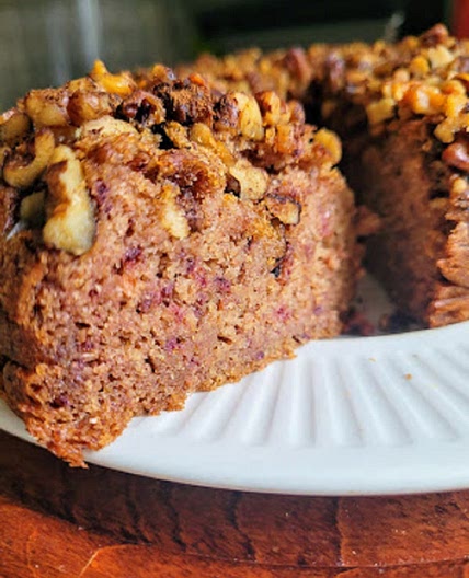 Healthier Date Walnut Cake