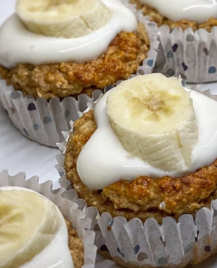 Banana & Walnut Protein Muffins