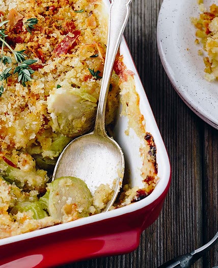Crispy Brussels Sprout Casserole