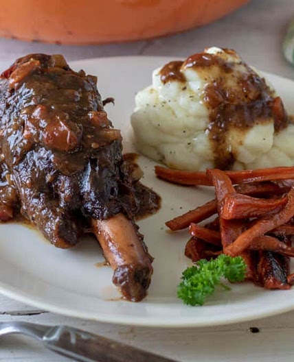 Braised Venison Shanks / How to Cook Deer Shanks