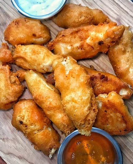 Pancake Battered Chicken Tenders